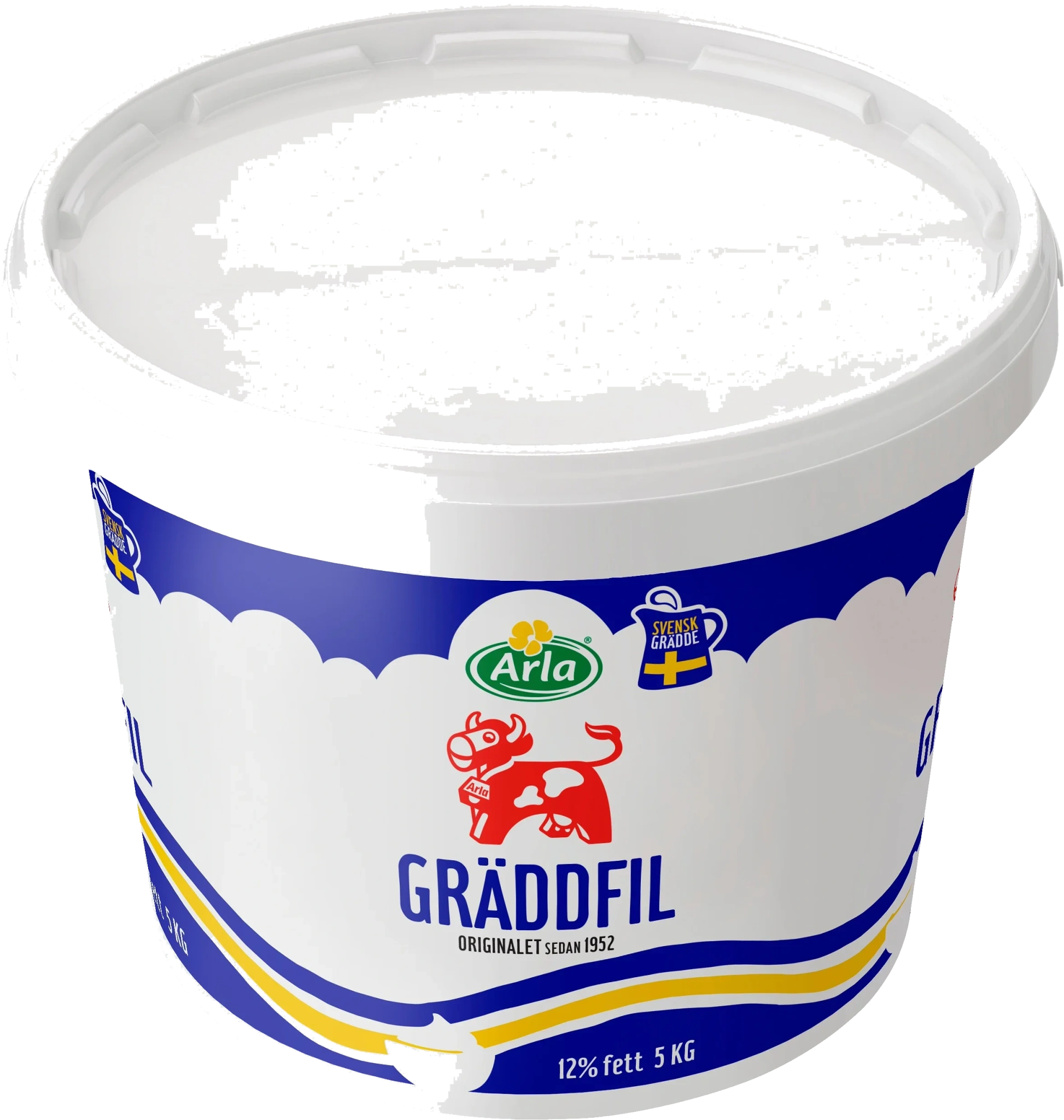 Gräddfil 12% hink