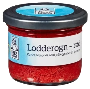 Lodderogn Rød 100g Fiskemannen