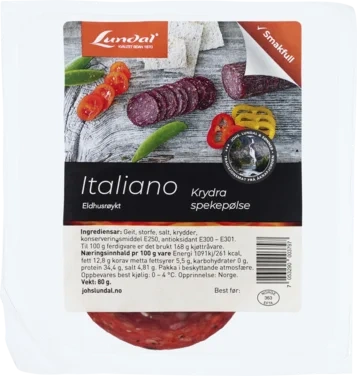 Italiano 80g Eldhusrøykt Lundal