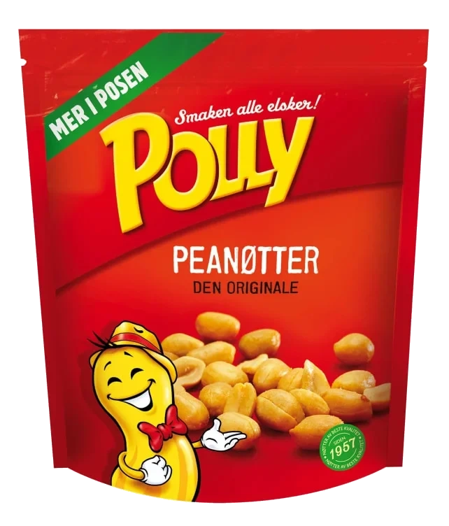Polly Peanøtter 330g