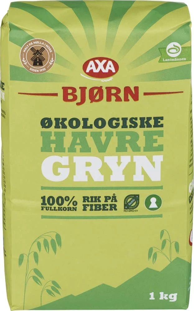 Økologiske havregryn