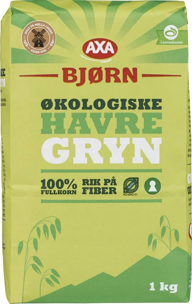 Økologiske havregryn