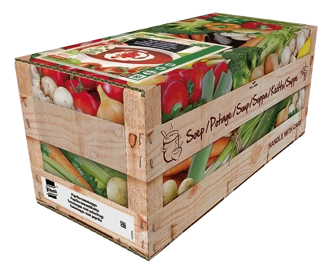 Paprika-Tomatsoppa 100% Soup