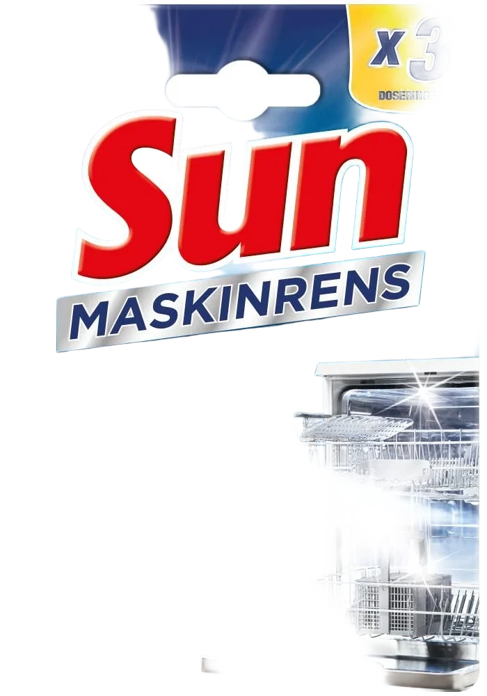 Maskinrens 3-pk, 3 stk