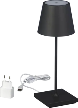Poldina Pro Mini Bordlampe Led Grå