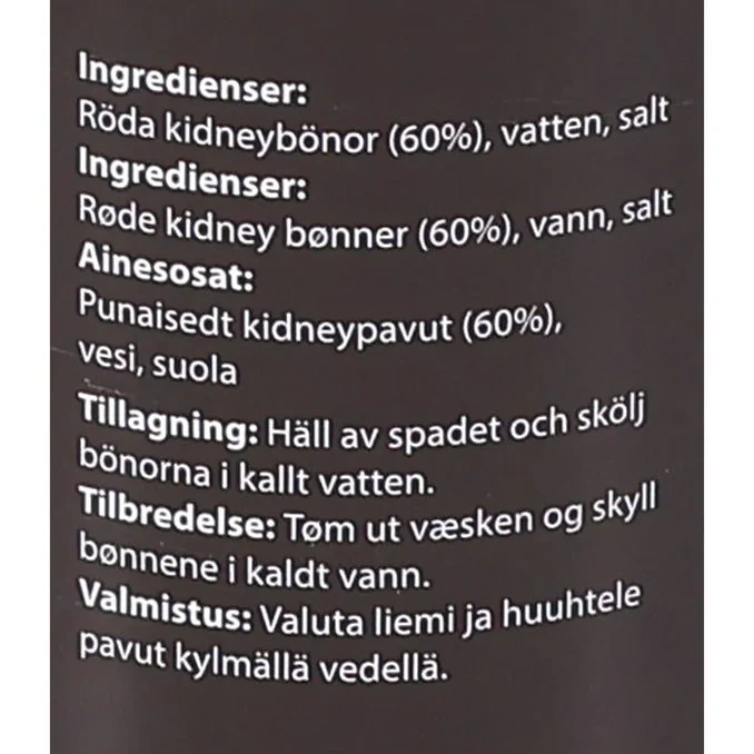 Kidneybönor