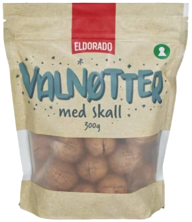 Valnøtter m/Skall 270g Eldorado
