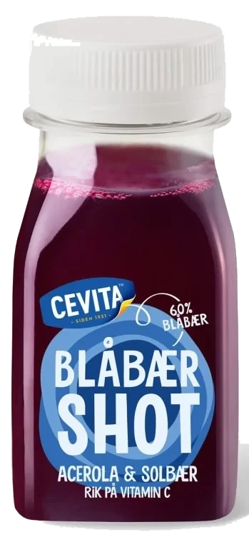 Blåbærshot 100ml Cevita