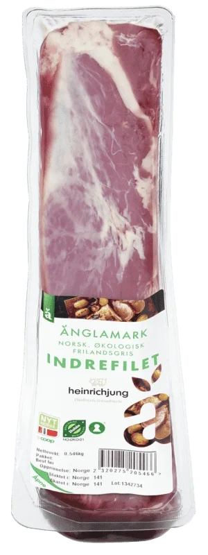 Änglamark Svin Indrefilet ca 550g