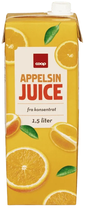 Coop Appelsinjuice 1,5l