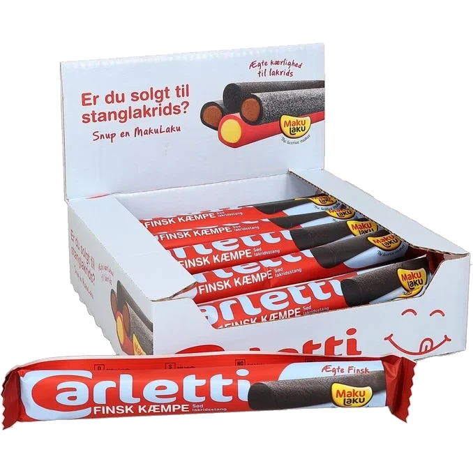 Sötlakrits Finsk Kæmpe 20-pack