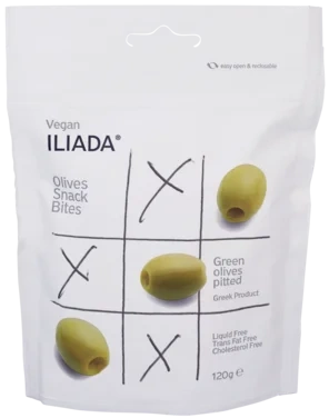 Oliven Grønn u/Sten 120g Iliada