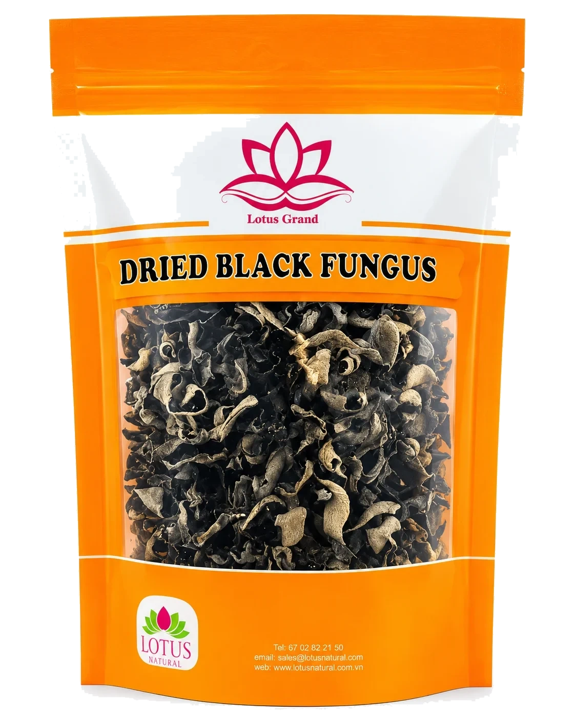 Lotus Tørket Svart Sopp 100g