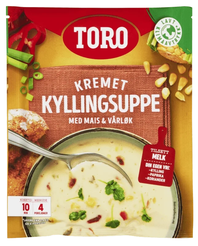 Toro Kremet Kyllingsuppe 83g