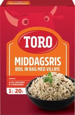 Middagsris m/Villris Bib 1kg Toro
