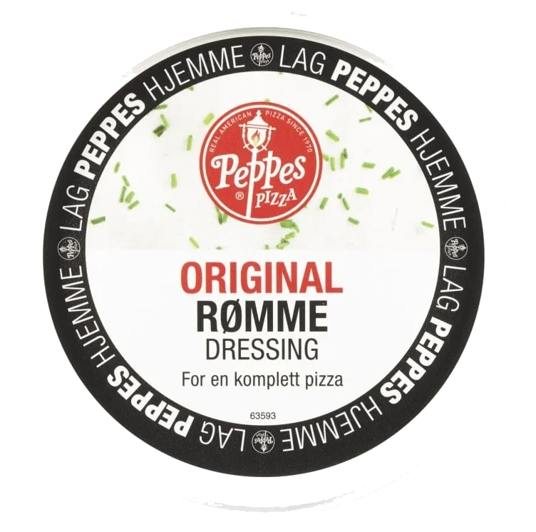 Peppes Original Rømmedressing 125g