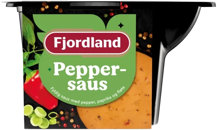 Peppersaus 250g Fjordland