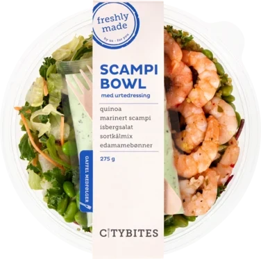 Scampi Bowl 275g Citybites