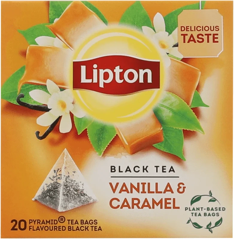 Lipton Vanilla Caramel Pyramide 20ps