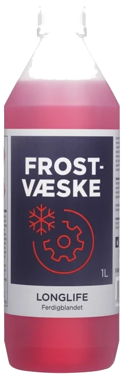 Frostvæske Longlife Ferdigblandet Rød 1l Unik