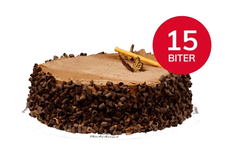 Sjokoladekake 15bit Bakehuset