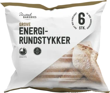 Grove Energirundstykker 6pk - Fk