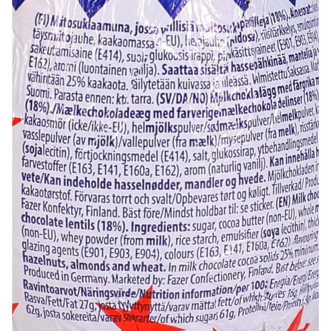 Chokladägg Linser