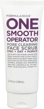 Formula 10.0.6 One Smooth Operator - Pore Clearing Face Scrub 100ml