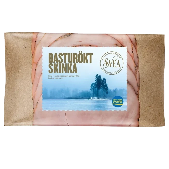 Skinka Basturökt 100g Svea