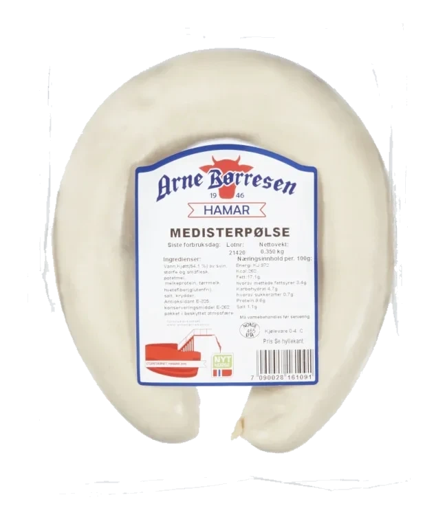 Medisterpølse 350 g Arne Børresen
