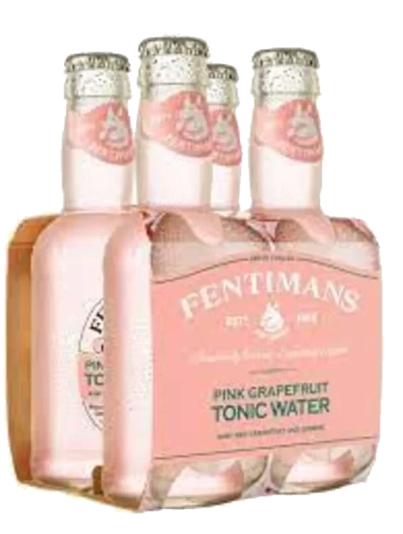 Tonic Water Pink Grape 0,2lx4 flaske Fentimans