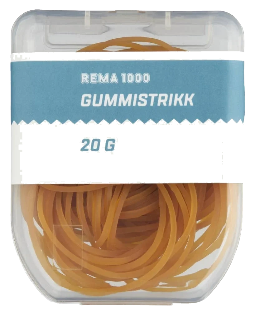 Gummistrikk