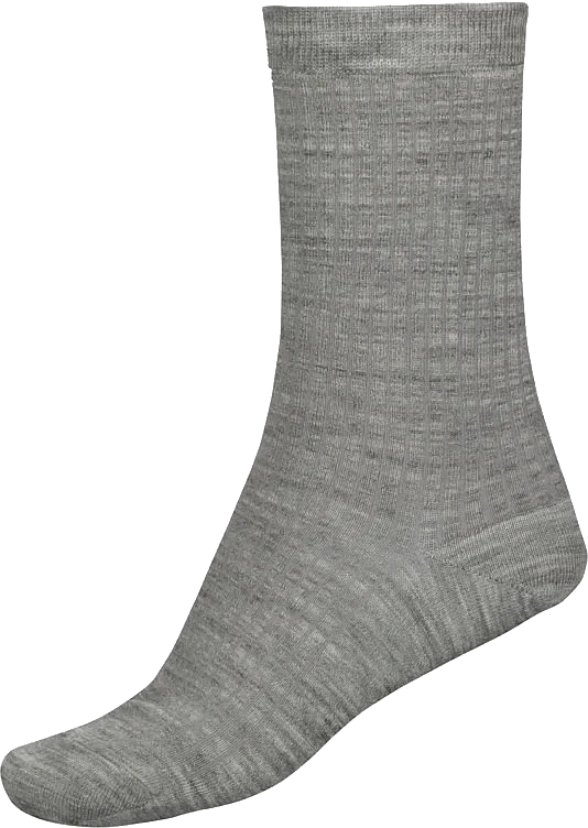 Merino Wool Sock Light Grey 37-40 Pierre Robert