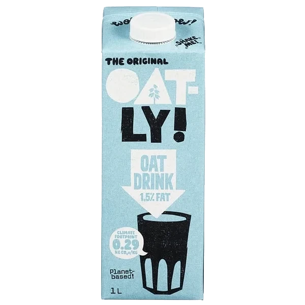 Havredrikk 1,5% Fett 1L Oatly