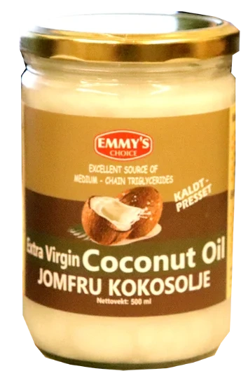 Emmy's Extra Virgin Kokosolje 500ml