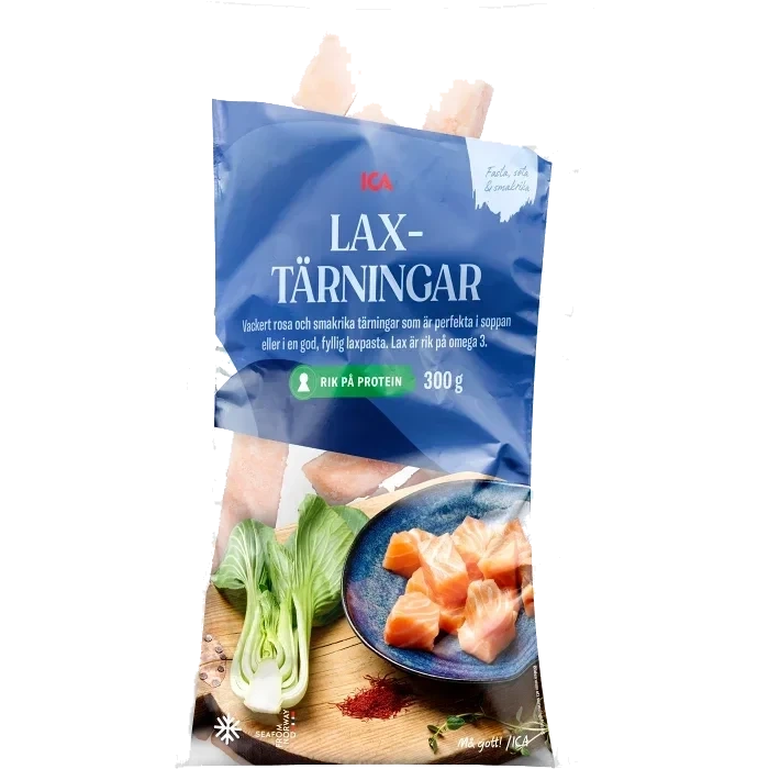 Laxtärningar Fryst 300g ICA