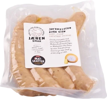 Matskattpølse Jersey 4x65g Meny