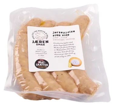 Meny Matskattpølse Jersey Sv 4x65g