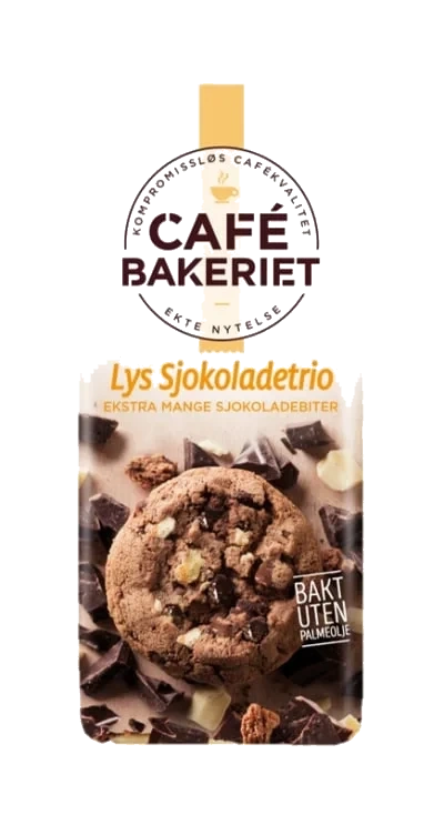 Café Bakeriet Sjokoladetrio 200g