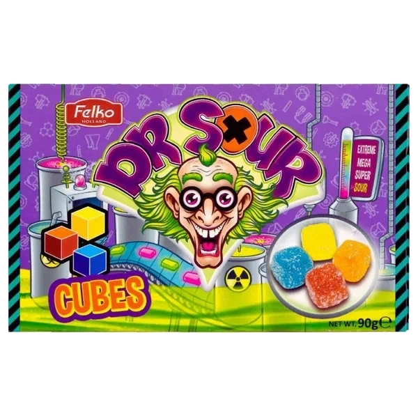 Dr Sour Cubes 90g