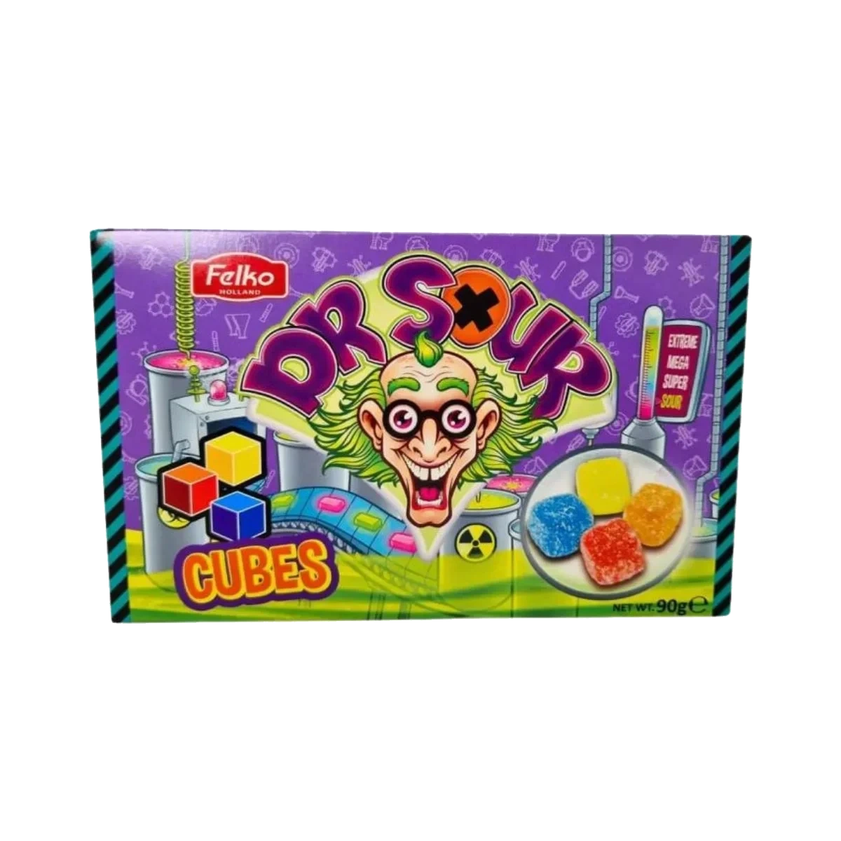 Dr Sour Cubes 90g