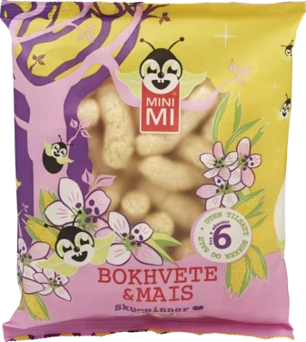 Minimi Skumpinner Mais&Bokhvete 30g Minimi