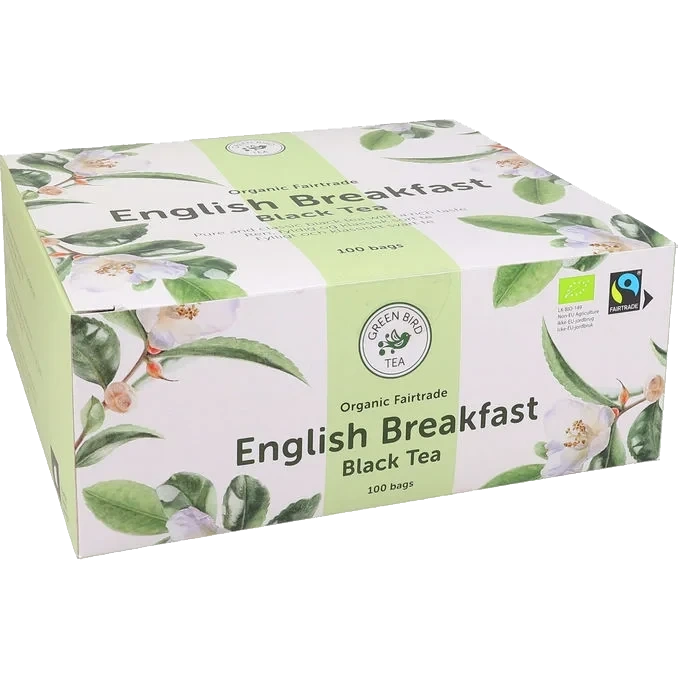 Svart Te English Breakfast Eko 100-pack