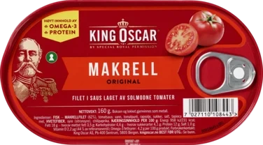 Makrellfilet 160g