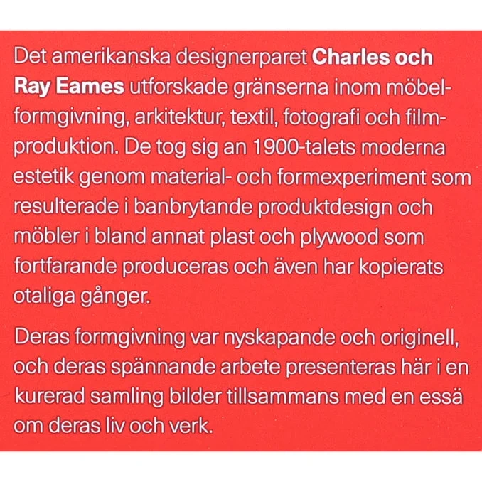 Bok: Eames
