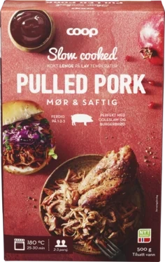 Coop Pulled Pork 500g