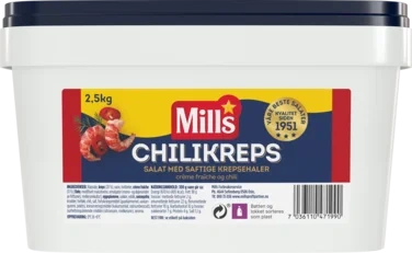 Mills Chilikreps 2,5 kg