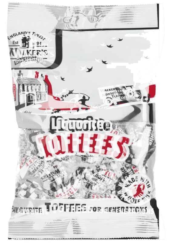 Liquorice Toffees 150g Walkers