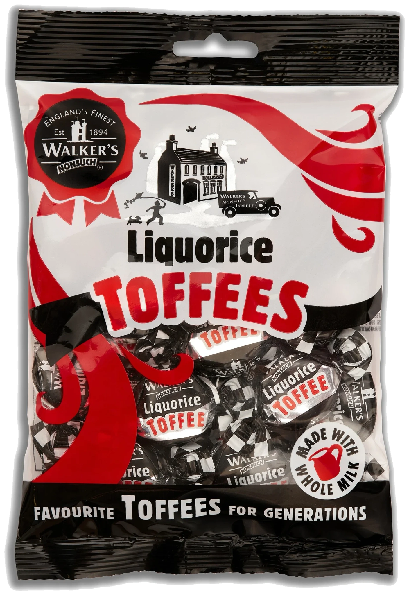 Liquorice Toffees 150g Walkers