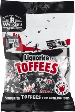 Liquorice Toffees 150g Walkers